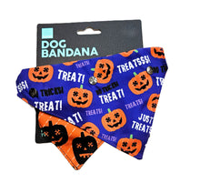 Load image into Gallery viewer, FuzzYard Halloween Dog Bandanna - Pumpkin Patch