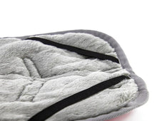 Load image into Gallery viewer, ZEEZ Supreme Dog Coat - Ruby Red & Grey