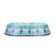 Load image into Gallery viewer, Barkley & Bella Melamine Double Dog Bowl