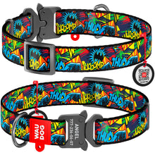 Load image into Gallery viewer, Wau Dog DC Comics Dog Collar