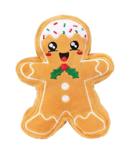 FuzzYard Christmas Dog Toy - Fred The Gingerbread