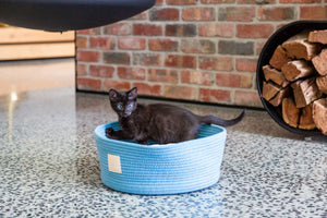 FuzzYard Life Cat Bed - Rope Basket