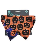 Load image into Gallery viewer, FuzzYard Halloween Dog Bandanna - Pumpkin Patch
