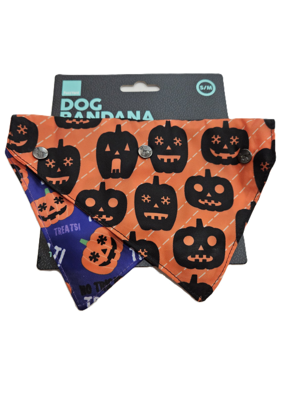 FuzzYard Halloween Dog Bandanna - Pumpkin Patch
