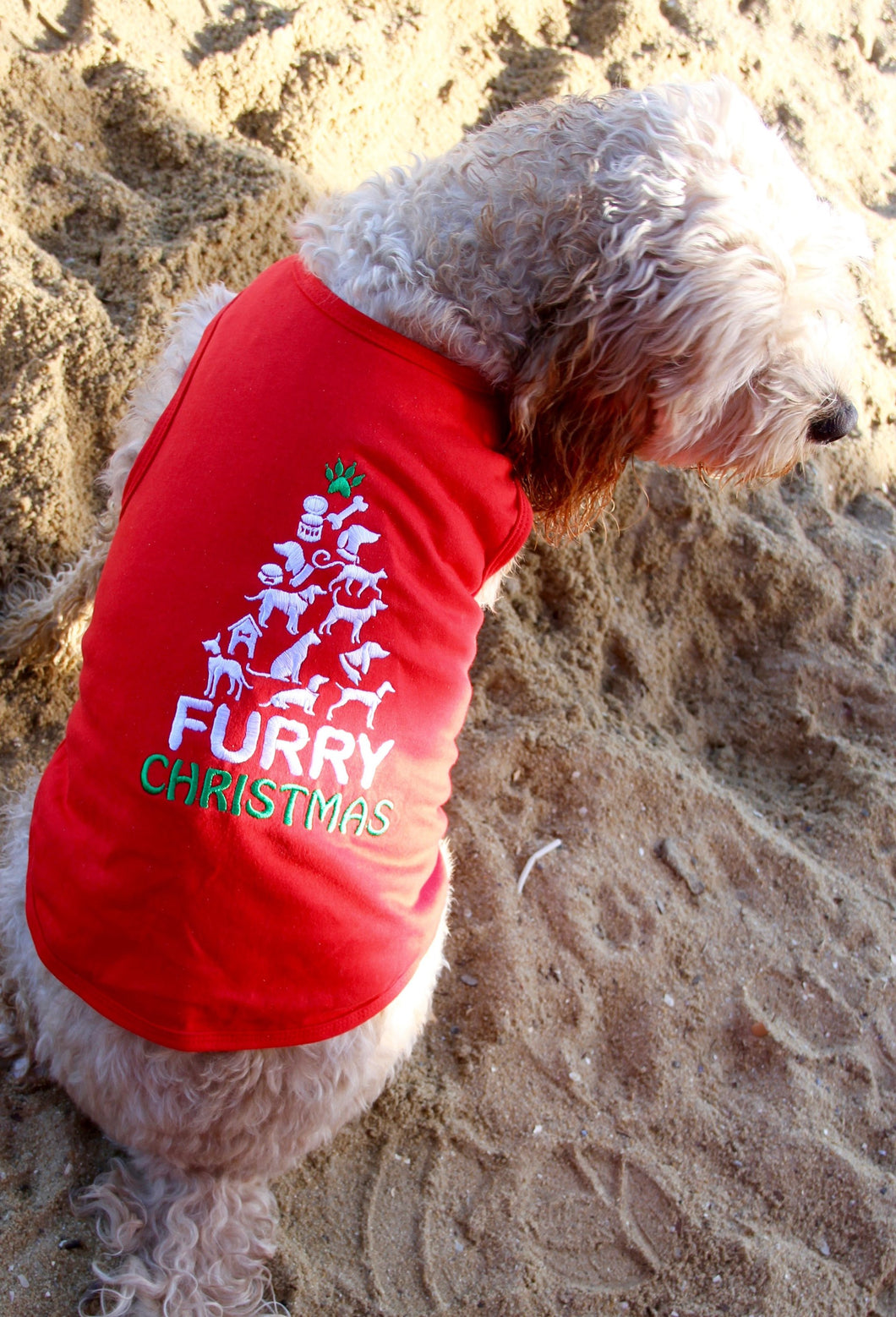 Dog Bless You - Furry Christmas Singlet