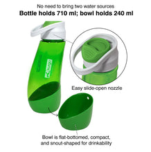 Load image into Gallery viewer, KURGO GOURD H20 BOTTLE &amp; BOWL 750ml
