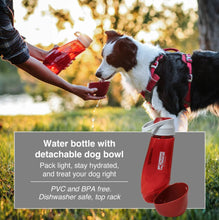 Load image into Gallery viewer, KURGO GOURD H20 BOTTLE &amp; BOWL 750ml
