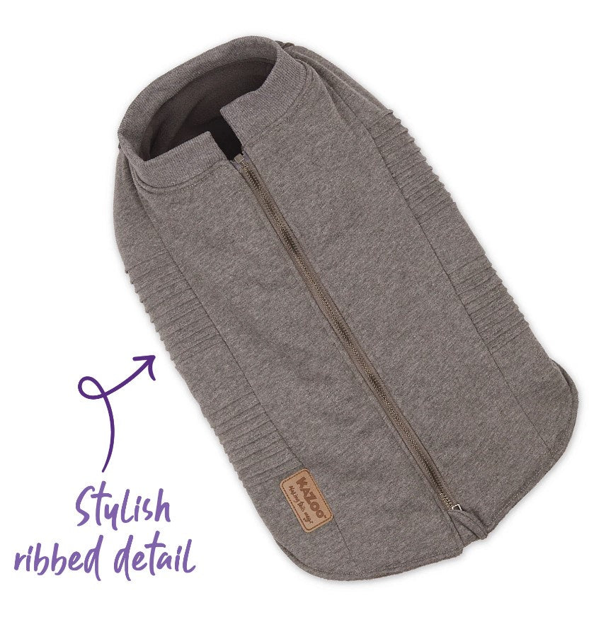 Kazoo Armadillo Grey Dog Jacket