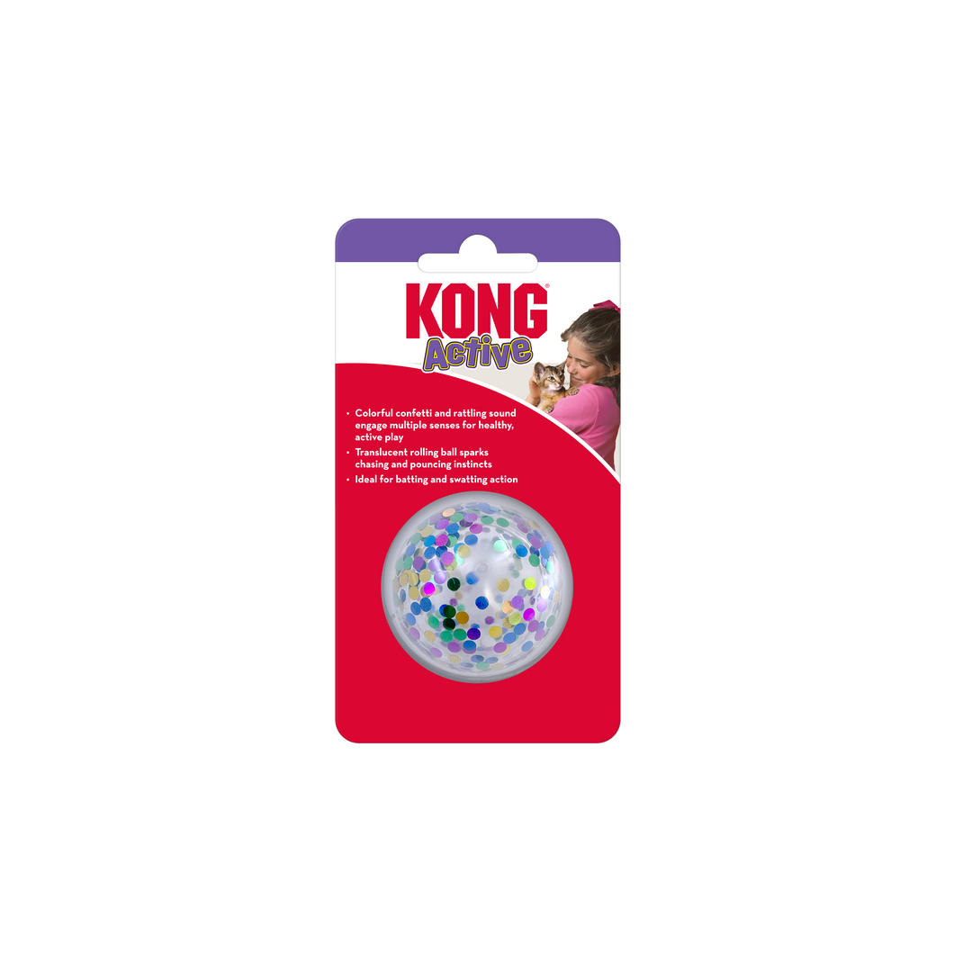 KONG Cat Active Confetti Ball