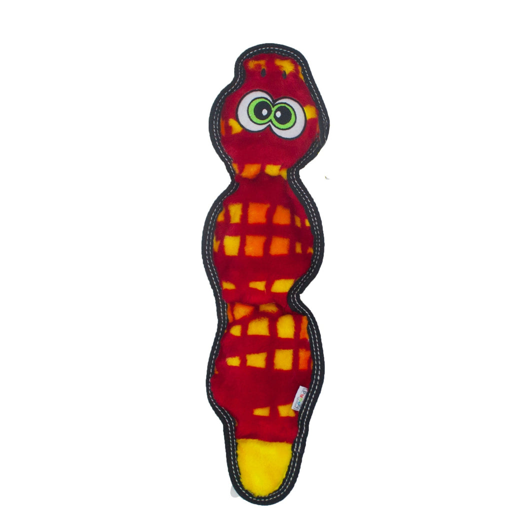 Outward Hound Tough Seamz Snake 3 x Squeaker