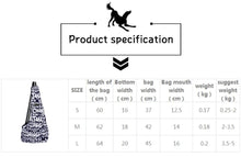 Load image into Gallery viewer, Tailup Pet Sling Large
