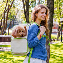Load image into Gallery viewer, WAUDOG Relax Eco Carrying backpack for small dogs &amp; cats - 42cm
