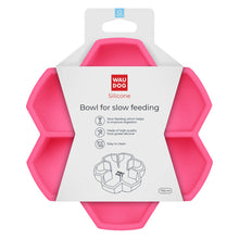 Load image into Gallery viewer, WauDog Silicone Bowl for Slow Feeding - Pink
