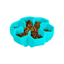 Load image into Gallery viewer, WauDog Silicone Bowl for Slow Feeding - Blue
