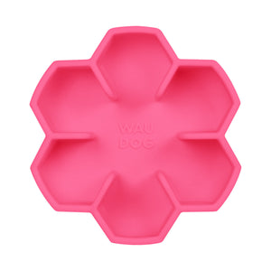 WauDog Silicone Bowl for Slow Feeding - Pink