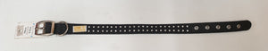 Gummi Bling Dog Collar Black