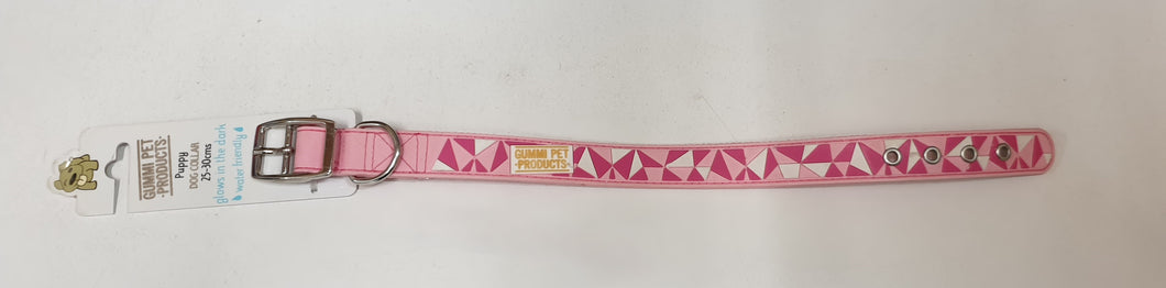 Gummi Federation Dog Collar Pink