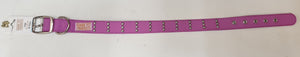 Gummi Stud Dog Collar Purple