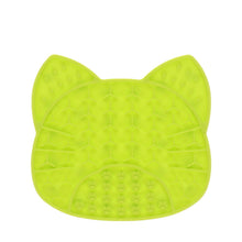 Load image into Gallery viewer, Scream Lick Enrichment Mat Suction Base - Cat Face
