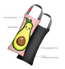 Load image into Gallery viewer, Wau Dog Fun Squeaker Tug Dog Toys
