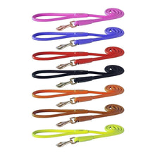 Load image into Gallery viewer, Rogz Leather Dog Lead 1.2 m
