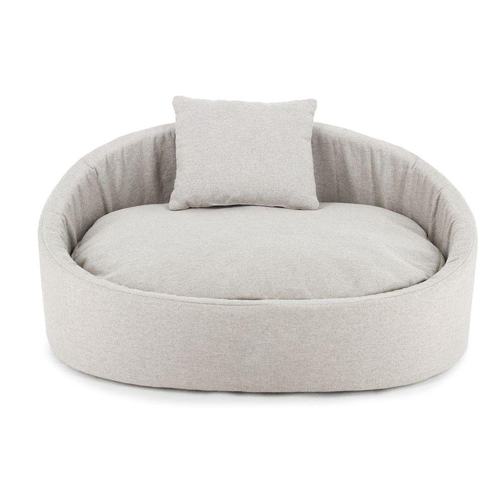 Barkley & Bella Barcelona Chambray Wheat Pet Bed