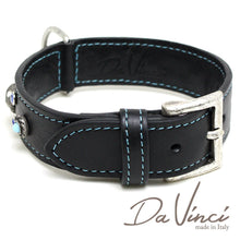 Load image into Gallery viewer, Da Vinci Maddalena Dog Collar - Nero/Black
