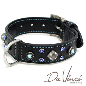 Da Vinci Maddalena Dog Collar - Nero/Black