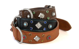 Da Vinci Maddalena Dog Collar - Nero/Black