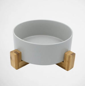 Louie Living Dog Bowl with Stand