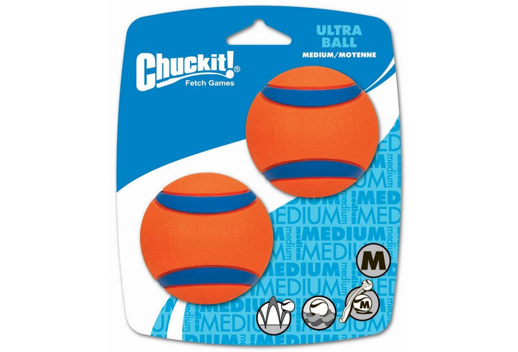 Chuckit Ultra Ball Medium 2 Pack