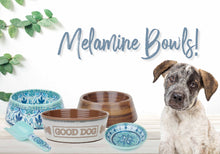 Load image into Gallery viewer, Barkley &amp; Bella Melamine Dog Bowl Medium
